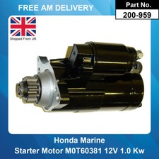 Starter Motor For Honda Marine