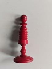 Antique english bone red - english, chess