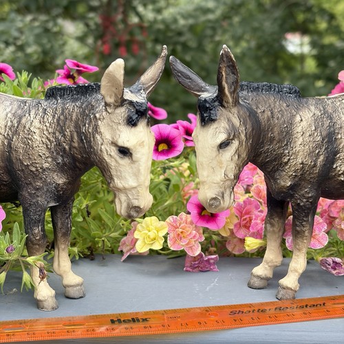 Set vintage donkey - of,
