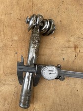 Chrome Seat Post And Clamp