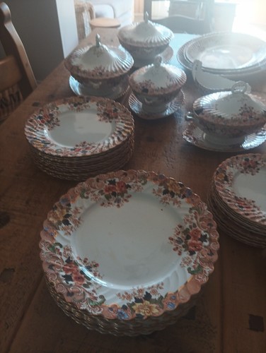 Victorian dinner service - victorian,