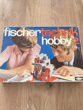 Rare Vintage Fischer Technik Hobby 2 Motor & Gearing Construction Set