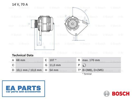 Alternator for alfa romeo - alternator,
