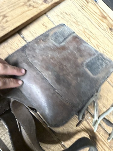 Old bus conductor bag - bus,