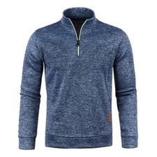 Mens High Neck Jumper Blouse