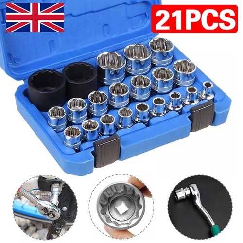 21pcs drive universal - 1/2",