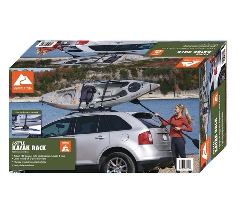 Style kayak rack - j,