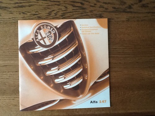 Alfa romeo 147 sales - romeo,
