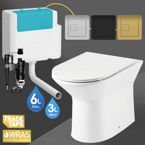 Shape btw toilet pan - btw,