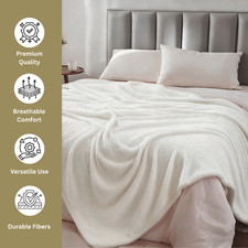 Super Soft Fleece Throw Warm
