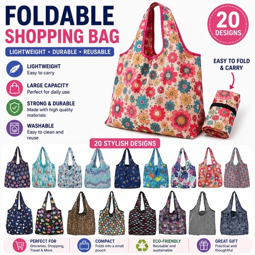 Large reusable foldable - x,