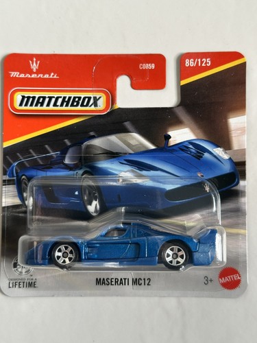Matchbox maserati mc12 - maserati, 1/64