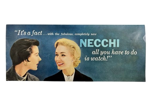Vtg necchi mira sewing - necchi, bu