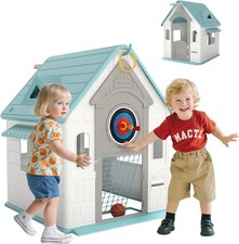 Wooden five one playhouse - wooden, -one
