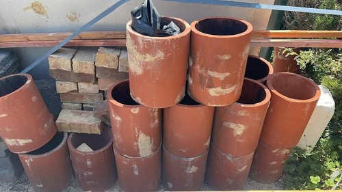 Clay chimney pots liners - chimney,