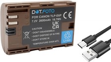 LP-E6P 2600mAh USB-C Battery