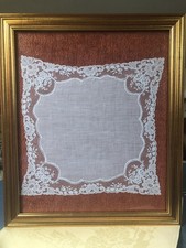 Vintage wedding lace - lace, hanky