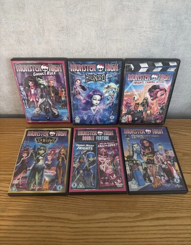 Monster high dvd bundle - monster, x6