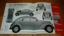 1937 LANCIA APRILIA ORIGINAL