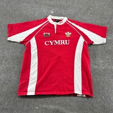 VINTAGE Wales Rugby Jersey Men