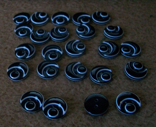 White black funny face - black,