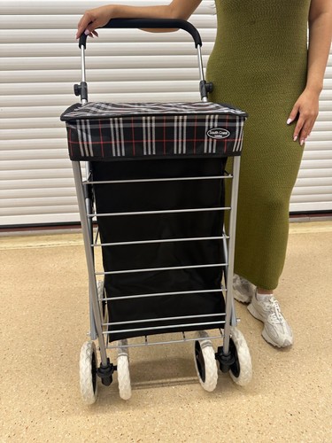 Folding shopping trolley - shopping,
