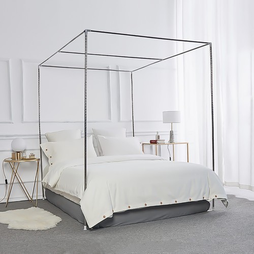 Corner bed canopy stainless - 4,