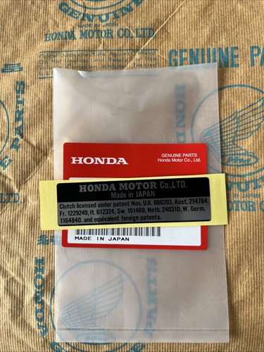 Genuine honda make plate - honda,
