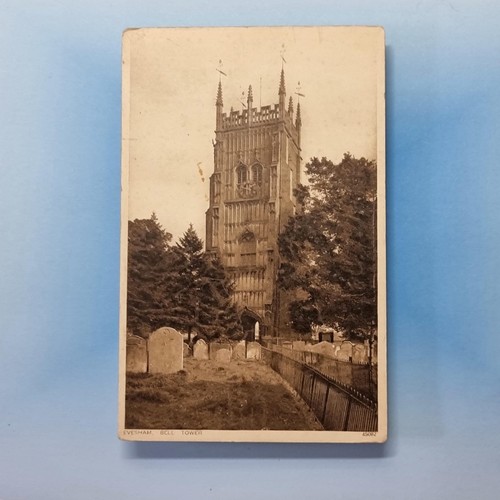 Evesham postcard 1930 - postcard,