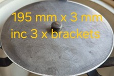 195 mm x3mm Mini Kamado Heat