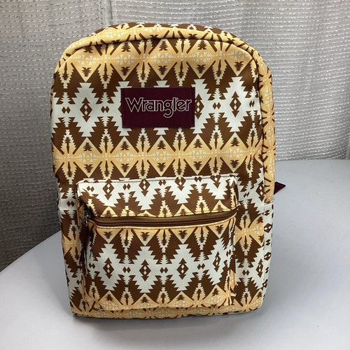 Wrangler aztec print backpack - aztec,