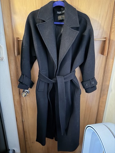 Zara belted wool - belted,