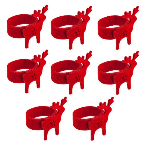 Christmas napkin rings pack - napkin,