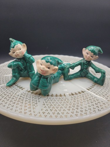 Set vintage green gilner - of,
