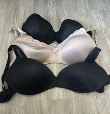 3 Maiden Form 38c Women’s Bras 1 Strapless Included