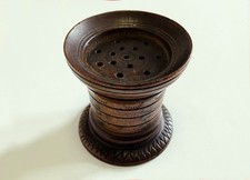 1810-1820 • Georgian / Regency Turned Fruitwood Pounce Pot