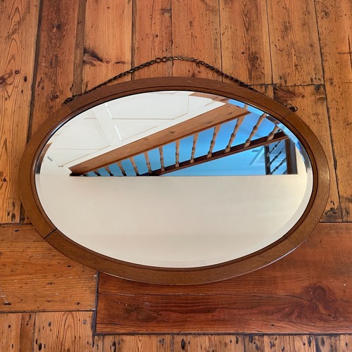 Vintage oval wall - vintage, mirror
