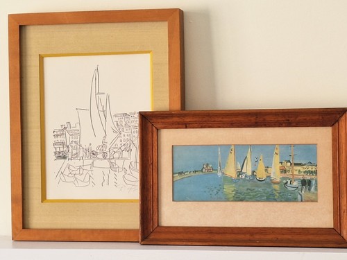 Pair vintage raoul dufy - pair, of