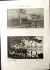 Old Studio 1911 Wallaby Withers Coast Sydney Australia Hanson Trees P 20th