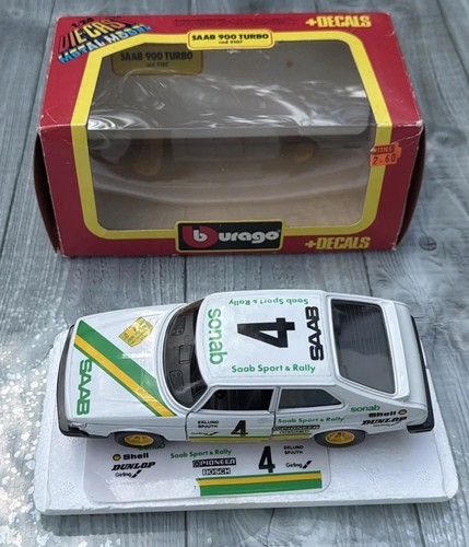 Bburago saab 900 turbo rally - saab,