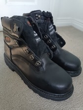 Work Boots Size 8 Trojan Steel Toe and Midsole Thinslate Insulation VGC EU42