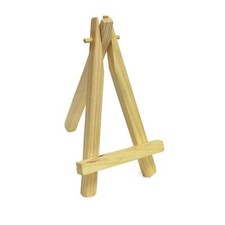 Miniature Sign Wedding Art Craft Wooden Display Easel 12 x 7 cm