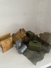 1/6 Scale WW2 Military Diorama Accessories Display Props Crates, Pak Ammo, Etc
