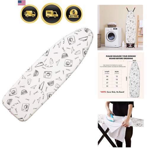 Ironing board cover and - ironing,