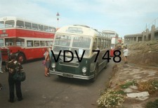 ex Royal Blue VDV 748 Bristol Western NationalColour Bus Photo 6" x 4"