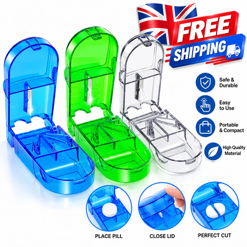 New pill cutter splitter half - pill,