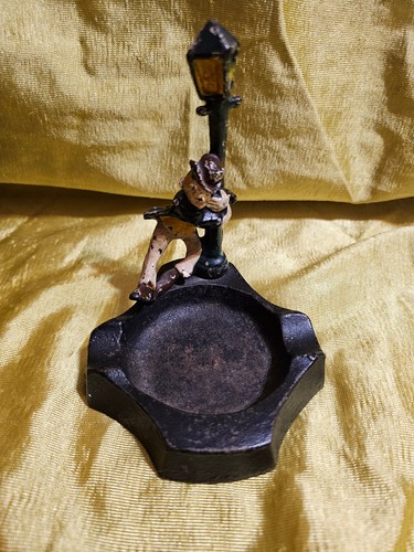 Vintange cast iron ashtray - vintange,