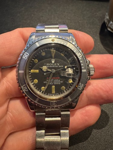 Rolex red submariner - 1680, /