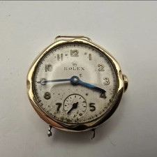 ROLEX 9CT YELLOW GOLD LADIES