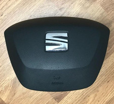 Genuine Seat Leon, Ibiza etc steering wheel driver centre bag 5F0880201H. SRS 10